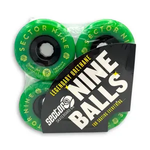 SECTOR 9 | Nineball Green Goblin Wheels | 70mm / 78a