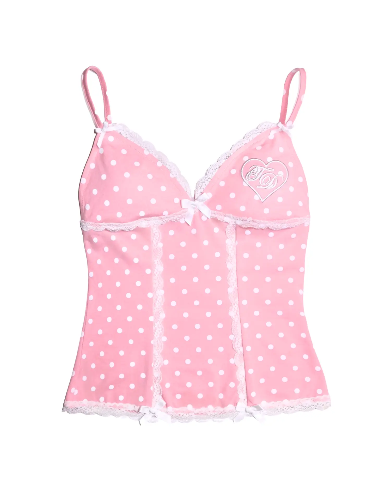 Strawberries and Cream Charlotte Cami Tank Top