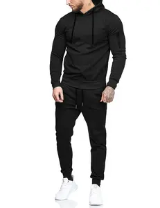 COOFANDY Men's Sports Set Tracksuit Hoodie Set hooded sports set casual running and jogging sports set, casual sports 2-piece set, hooded sports set for home and outdoor leisure jogging enthusiasts Menswear
