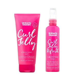 Umberto Giannini Refresh Duo - Curl Jelly Scrunching Jelly Curl Gel & Refresh Spray