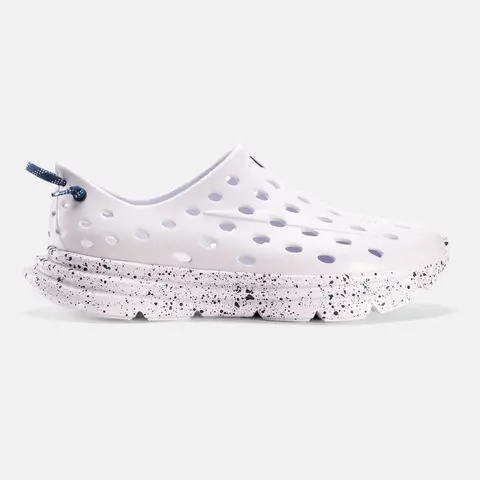 KANE Revive - All White / Indigo Speckle - Active Recovery Shoe for Everyday Wear