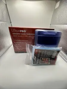 Ultra Pro Graded Card Submission Semi-Rigid Card Holders 50 Holders from the Box (1/4 of the box), 100 Soft Penny Sleeves