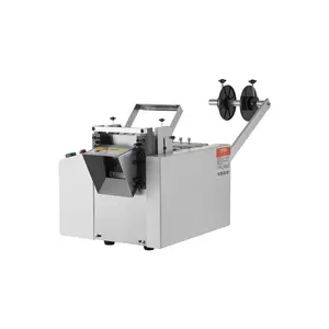 Summervibes VEVOR Auto Heat-Shrink Tube Cutter, Cable Pipe Cutting Machine with 1mm-85mm Cutting Width, 0.1mm-99999.9mm Length, Automatic Tube Cutter for Heat Shrink Tube, Fiberglass Tube, Cable, Yellow Wax Tubes