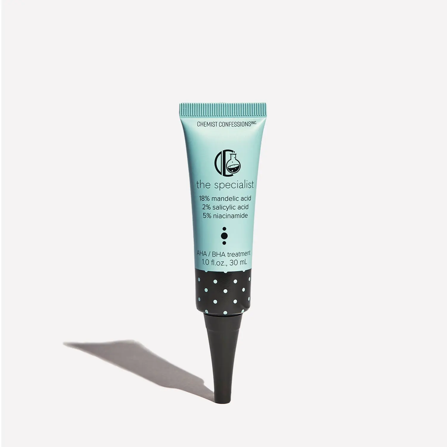 The Specialist Blackhead Treatment with 18% Mandelic Acid, 2% Salicylic Acid, & 5% Niacinamide for Oil Control & Congested Skin
