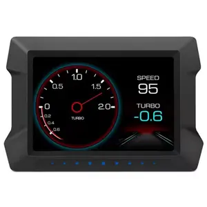 Universal Car HUD with OBD+GPS Dual System, HD Digital Display, Real-Time Speed RPM Fuel Voltage Water Temp Data, Overspeed Warning, Fault Diagnosis, OBD Fits Most Vehicles After 2008