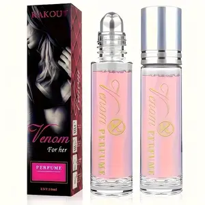 3pcs Pheromone Perfume for Women to Attract Men,Venom Pheromone Perfume,Roll-On Infused Essential Oil Perfume Cologne,10ml Concentrate Body Perfume Oil Fragrance Long Lasting Citrus Rose midnight sin perfume