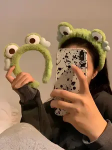 2 pieces/Set Cute Frog Design Hair Hoop & Hair Band, Fashionable Hair Accessories for Women & Girls, Cute Lovely Hairwear for Daily Used, Hair Headband