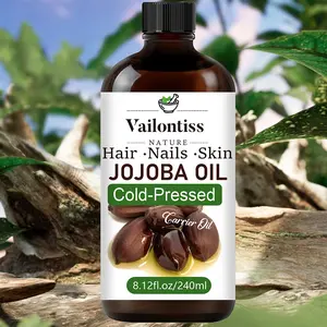 Jojoba Oil – 240ml, Carrier Oil, Facial Hydrating Moisturizing Oil, Suitable for Makeup Removal, Skincare, Massage, Hydration & Multi-Purpose Care