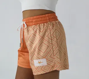Orange Delight Unisex Shorts Casual Workout