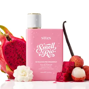 sttes 08# Smell Rio - Delicious Pink Dragonfruit EDP | Exquisite Tropical Fruit & Ocean Breeze Scent for Women, 100ml (3.4 fl.oz.)