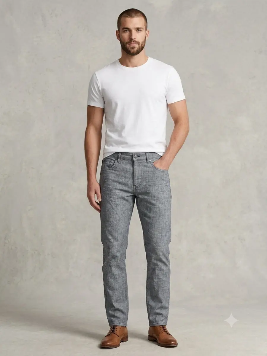 Men's Goodfellow Denim Jeans Pants - Menswear, Casual, Full Length, 36x32 Fit, B.8 Style