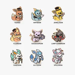 Teaveelution Gentlemon Hard Enamel Pins
