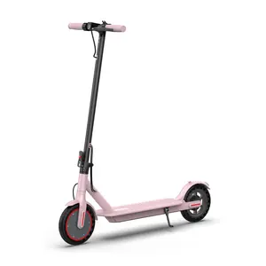 Electric Scooter,8.5" Tires,350W Motor,Up to 19MPH Max Speed,Portable Electric Scooter with Light, Suitable for Female Girls,Halloween Gifts