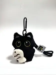 2026 Cute Cat Series Bag Charm Keychain Pendant, Modern Casual Style Accessory, Fully Compatible with Airline Tag Wallet, Excellent Gift for Bags and Backpacks, Decorative Charms For Bags