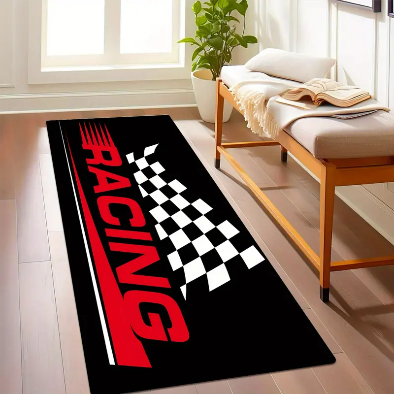 Tasmanian Devil 3 Soft Non-Slip Rug Floor Mat - Vibrant Cartoon