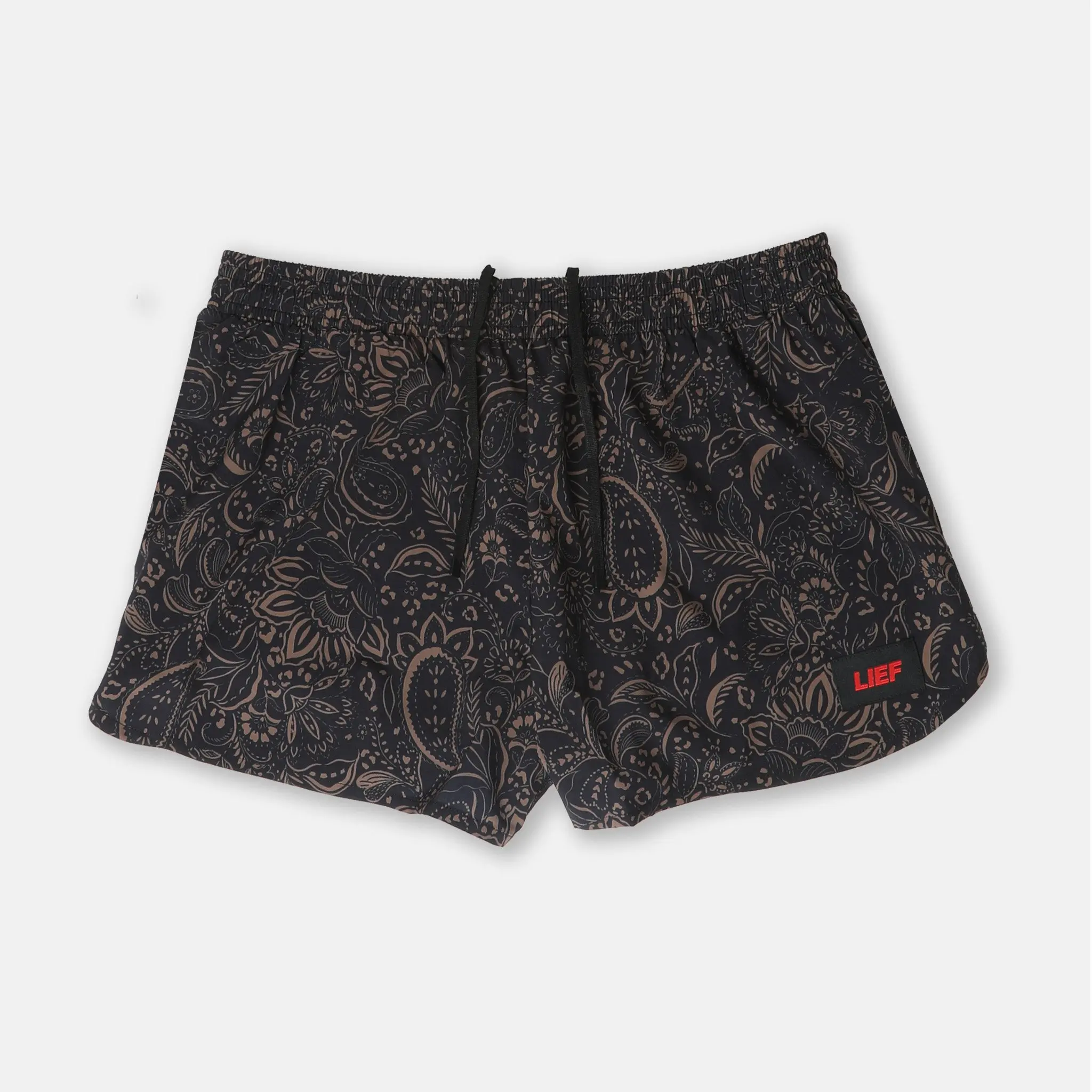 S3 - Men's 3" Split Running Short - Pazed and Confused - Black