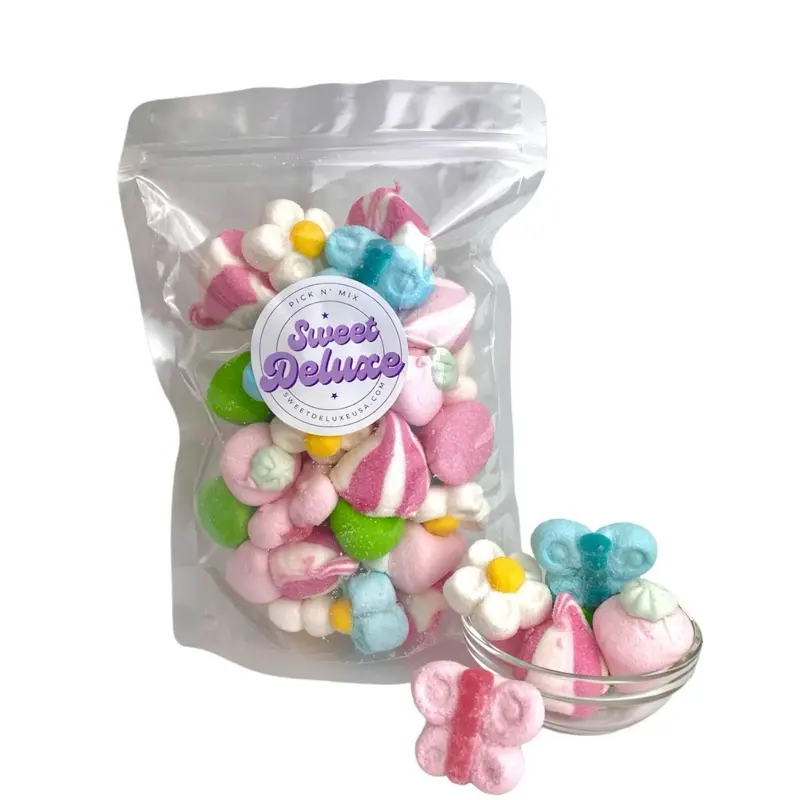 European-Swedish Marshmallow Premix, Sweet Snack for Candy Lovers, Novelty Candy