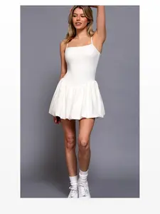 SculptFit Tennis Dress (Built-In Shorts + Pockets)