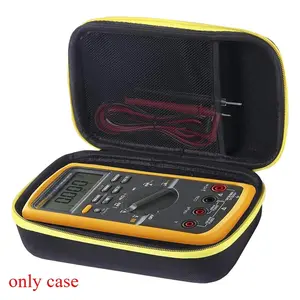 Storage Case Compatible for Fluke 15B 117/115/ 116/ 17B/ 87V/ 88V/ 101, Crenova MS8233D/ for AstroAI TRMS 6000 Counts Digital Multimeter Bag