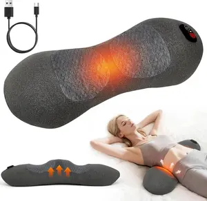 Ergonomic Curved Waist Support: Contoured U-shaped design fits natural spinal curve, lifts waist to decompress lumbar vertebra, correct slouch sitting posture