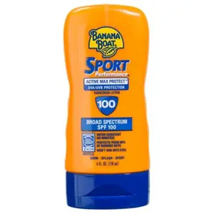 212 MAIN Sport Performance Sunscreen Lotion - 4 oz, SPF100, Waterproof, Broad Spectrum - Body Care Cosmetic for Sports & Outdoor Fishing Activities
