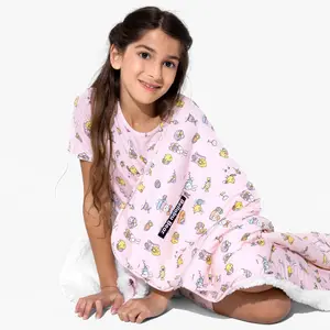 Easter Bunny Pink Bamboo Blanket