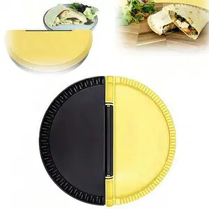 LMMAKE Tortilla Sealer & Crimper for Quesadillas, Tacos, Burritos, Empanadas, Dumplings & Sandwiches - BPA-Free, Dishwasher Safe, Gears Design, Leak-Proof Sealing, Easy Clean, Versatile Kitchen Tool