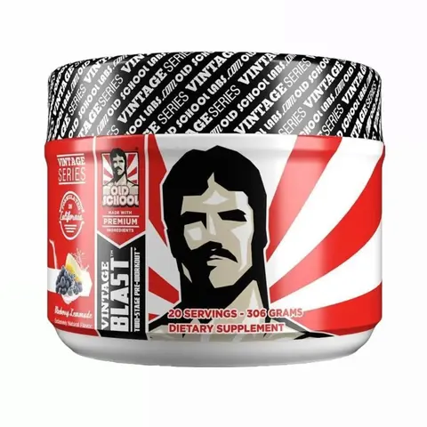 Old School Labs Vintage Blast Preworkout -  Dietary Fitness Supplement Healthcare Edible Amino Acid Optimum