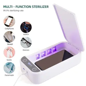 GlimmerUV- Electric UV Sterilizer Aromatherapy Box Multifunctional Mobile Phone Wireless Charger Disinfection Anti Bacteria Machine