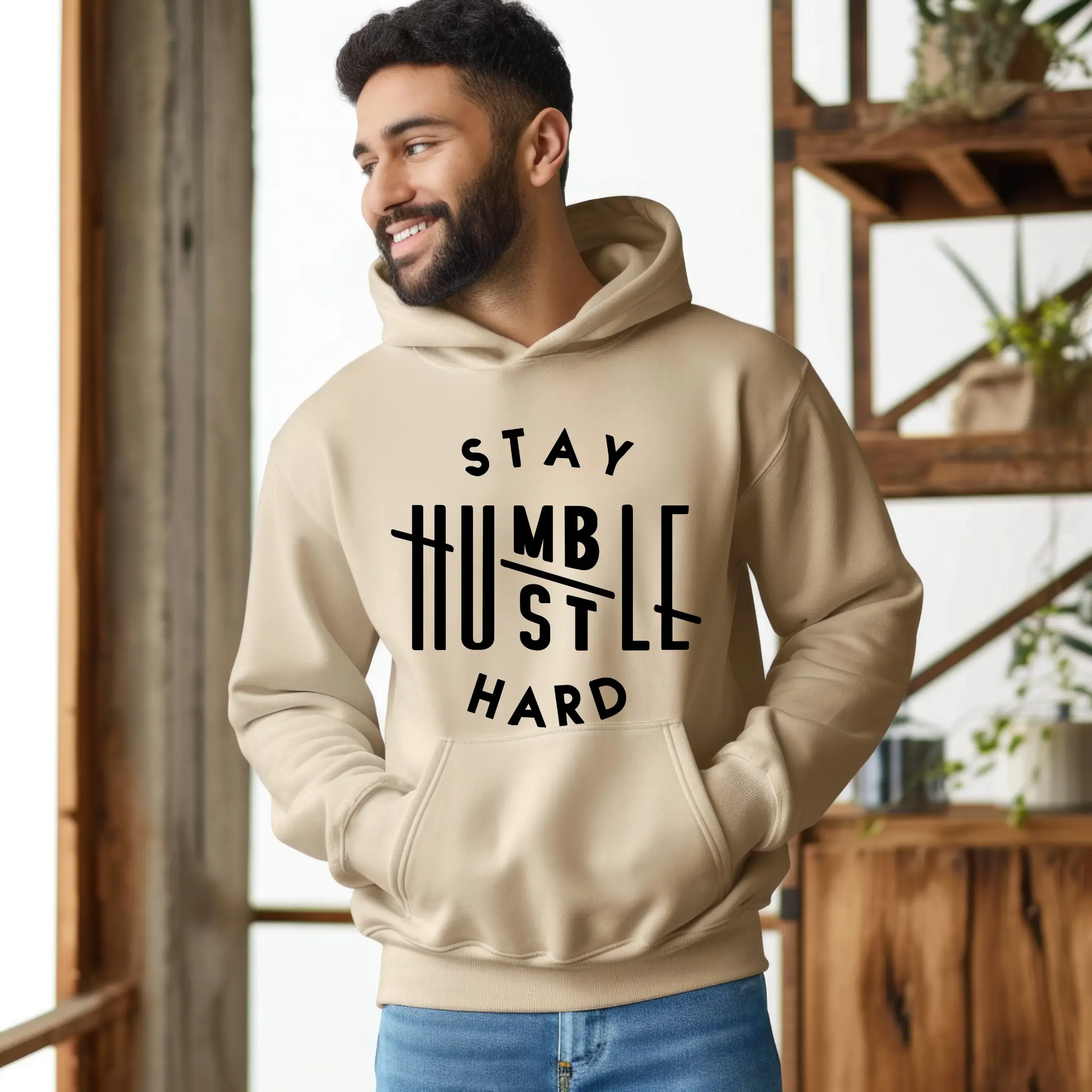 Stay Humble Hustle Hard Sweatshirt Hoodie