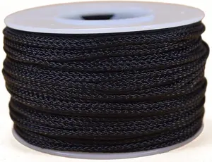 Bored Paracord Brand Black Micro Cord Great For Fixes and Stitches