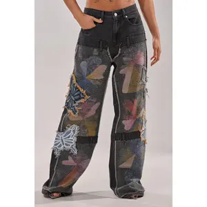 BUTTERFLY EFFECT RELAXED DENIM