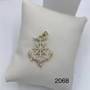 Rodriguezjewelry #2068 anchor pendant