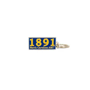 1891 North Carolina A&T Keychain