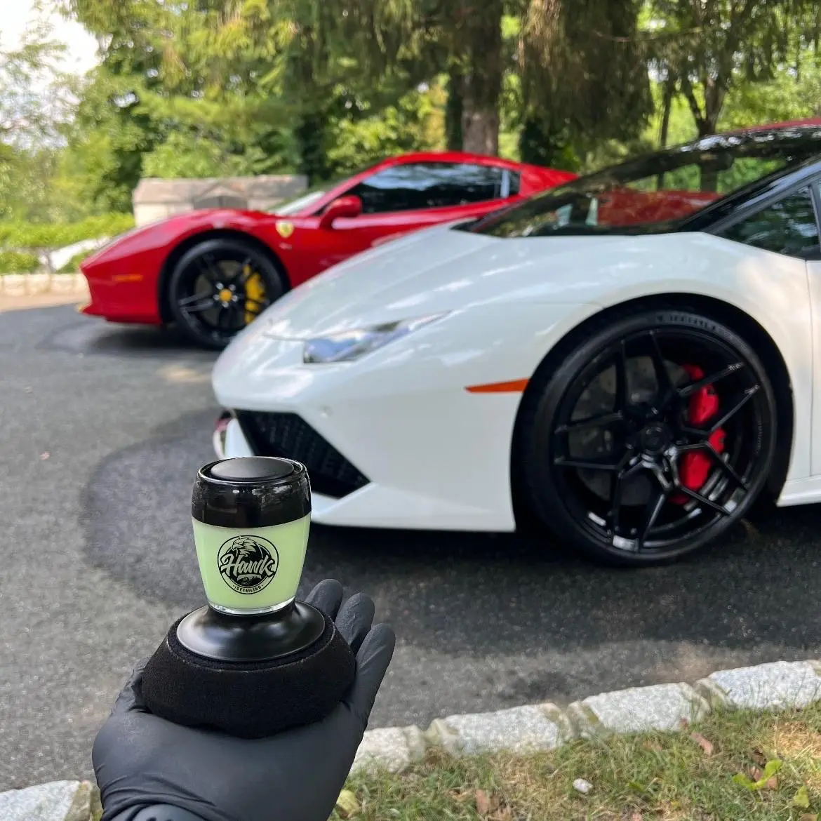 Hawk Tire Dressing Applicator - Tire Shine Dressing Made Easy - Versatile Applicator for Tires & Trims