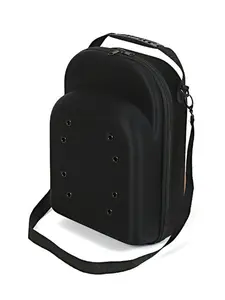 Hard Travel Hat Carry Bag with Shoulder Strap, Lightweight Durable Baseball Cap Storage Box, Holds Up to 6 Hats, Base Case, Space Saving Organizer, Durable Pouch, Carrier Pouch, Father's Day Gift