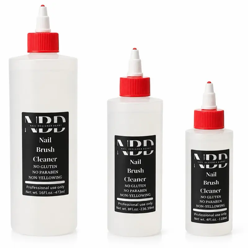 Acrylic Manicure Nail Brush cleaner liquid Nail Care Nail Polish Polish Cleansing Cleanser