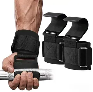 Heavy Duty Lifting Straps - Wrist Support Grip Gear for Deadlifts & Pull-Ups, Gym Stuff Accessories for Men, Band Sports Wristbands