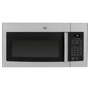 GE 1.6-cu ft 29.9-in Over-the-Range Microwave ( Stainless Steel )