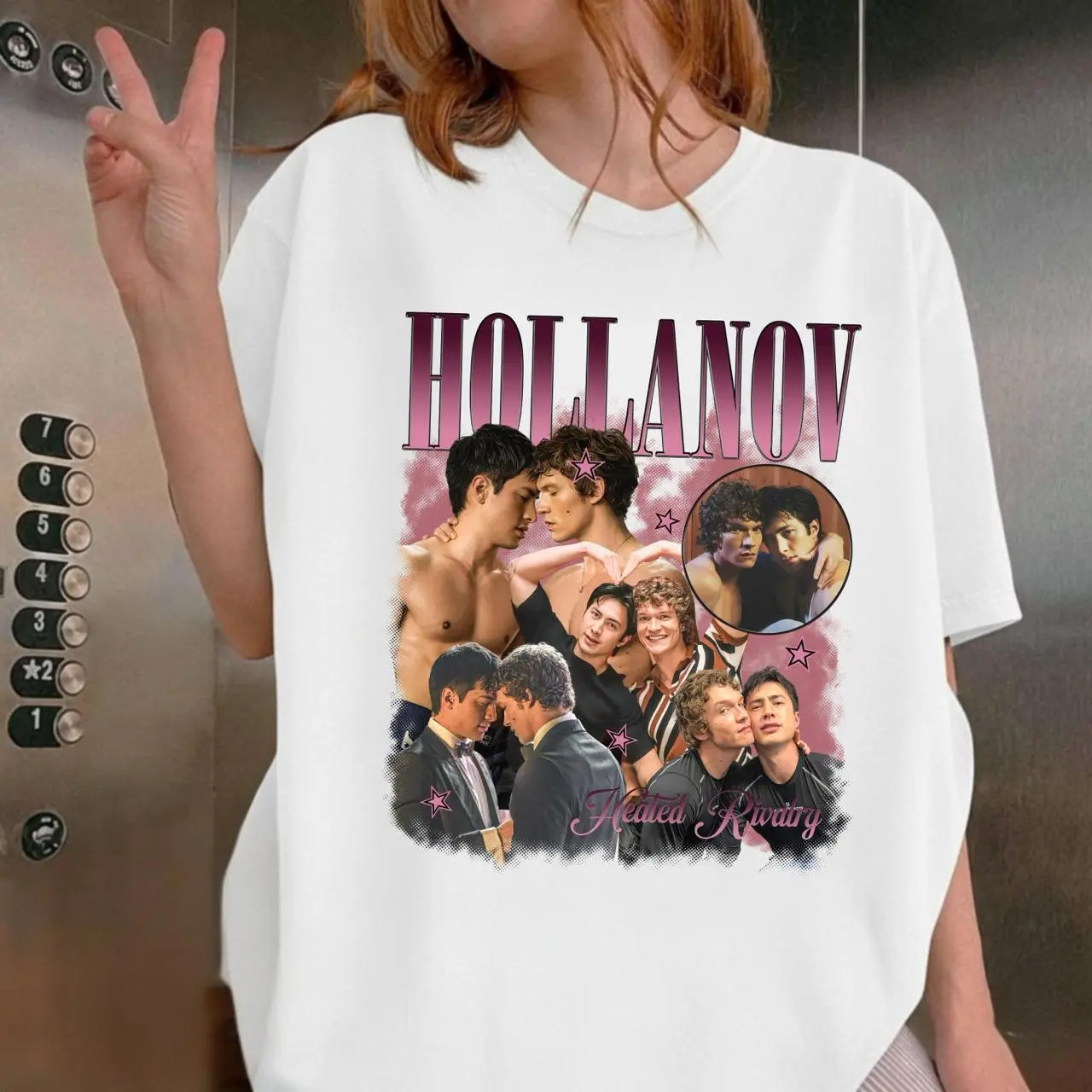 Retro Hollanov T-Shirt, Sweatshirt, Movie Fans, Heated Rivalry Movie, Hockey Romance LGBT, Hockey Fan Gift