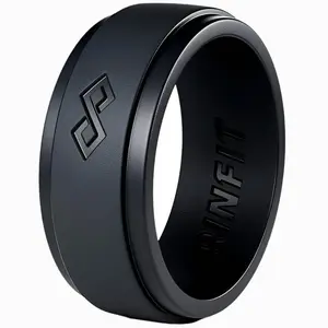 Silicone Ring for Men- Infinity Collection. US Design Patent