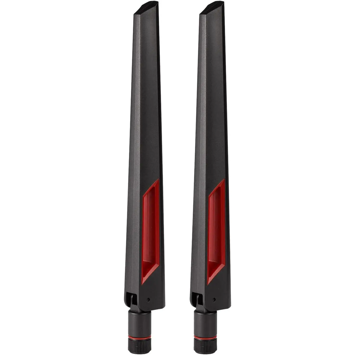 WiFi 6 6E Tri-Band Antenna 2.4GHz 5GHz 6GHz RP-SMA Male Omni-Directional Antenna - 2-Pack for Router PC Desktop PCIe WiFi Card IP  Cameras USB Adapter