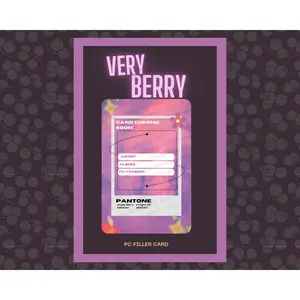 Very Berry | Kpop Photo Card Binder Fillers