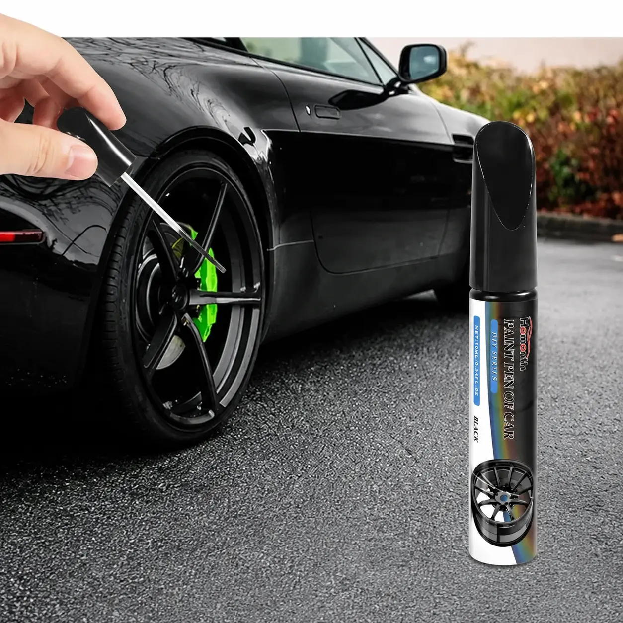 Magic Car Scratch Removal Wheel Scratch Remover Repair Pen (90ml Premium Formula) – Surface Cleaner for Quick Scratch, Swirl Removal, Paint Restoration, Fix Scuffs, Scratches & Paint Chips on Car Rims