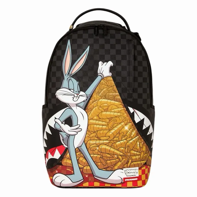 SPRAYGROUND LOONEY CARROT STASH BACKPACK book bag SPRAYGROUND LOONEY CARROT STASH BACKPACK book bag