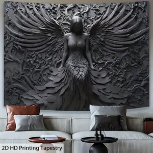 Shadow Queen Relief Wall Art, a Gothic-style dark-themed piece, suitable for decoration in living rooms, bedrooms, offices or parties. An ideal creative gift.