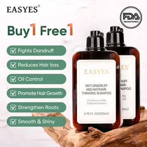 【Buy 1-Get 1 Free!】Easyes anti dandruff ANTIHAIR-THINNING shampoo - natural sulfate free shampoo 1% selenium sulfide shampoo moisturizing antifungal shampoo Relieve scalp itching Relieve scalp itching gentle shampoo christmas gifts