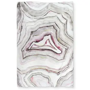 Begin Home Decor C1DCTXLWW4OPIF Geode Pattern Spiritual Twin Size Extra Long Duvet Cover - Home Decor Essentials, Decorative Duvet Cover, Bedroom Decor Ideas