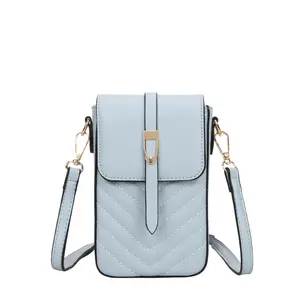 Trendy Crossbody Phone Bag for Women - Lightweight Multi-functional Mini Purse - Stylish Shoulder Wallet Pouch