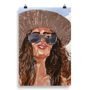 Helen Broke Her Glasses - Decorative Matte Wall Art Poster